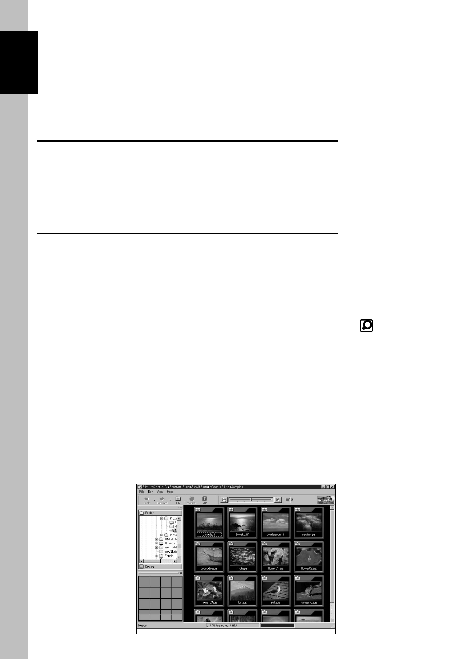 What is picturegear lite, Picturegear lite | Sony PEG-S360 User Manual | Page 26 / 31