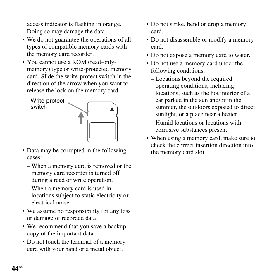 Sony ICD-LX30 User Manual | Page 44 / 59