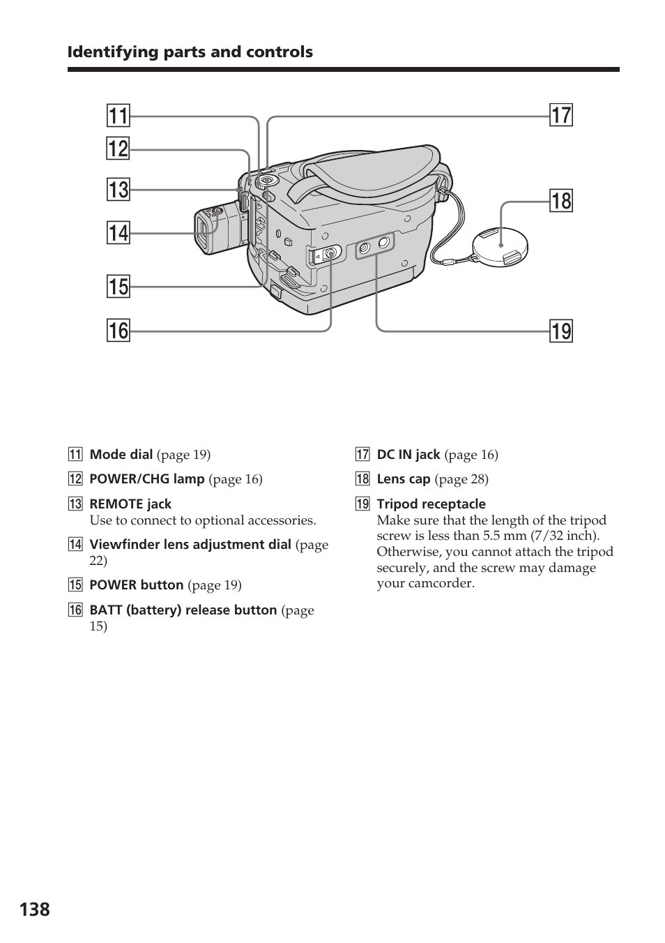 Qa qs qd qf qg qh qj qk ql | Sony DCR-DVD301 User Manual | Page 138 / 148