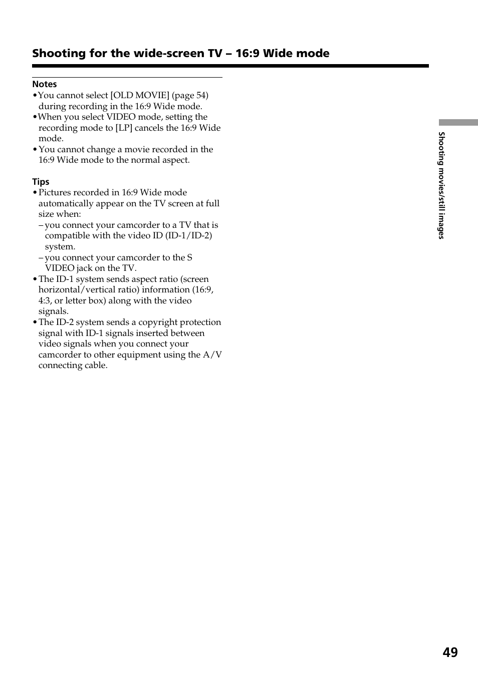 Sony DCR-DVD301 User Manual | Page 49 / 148