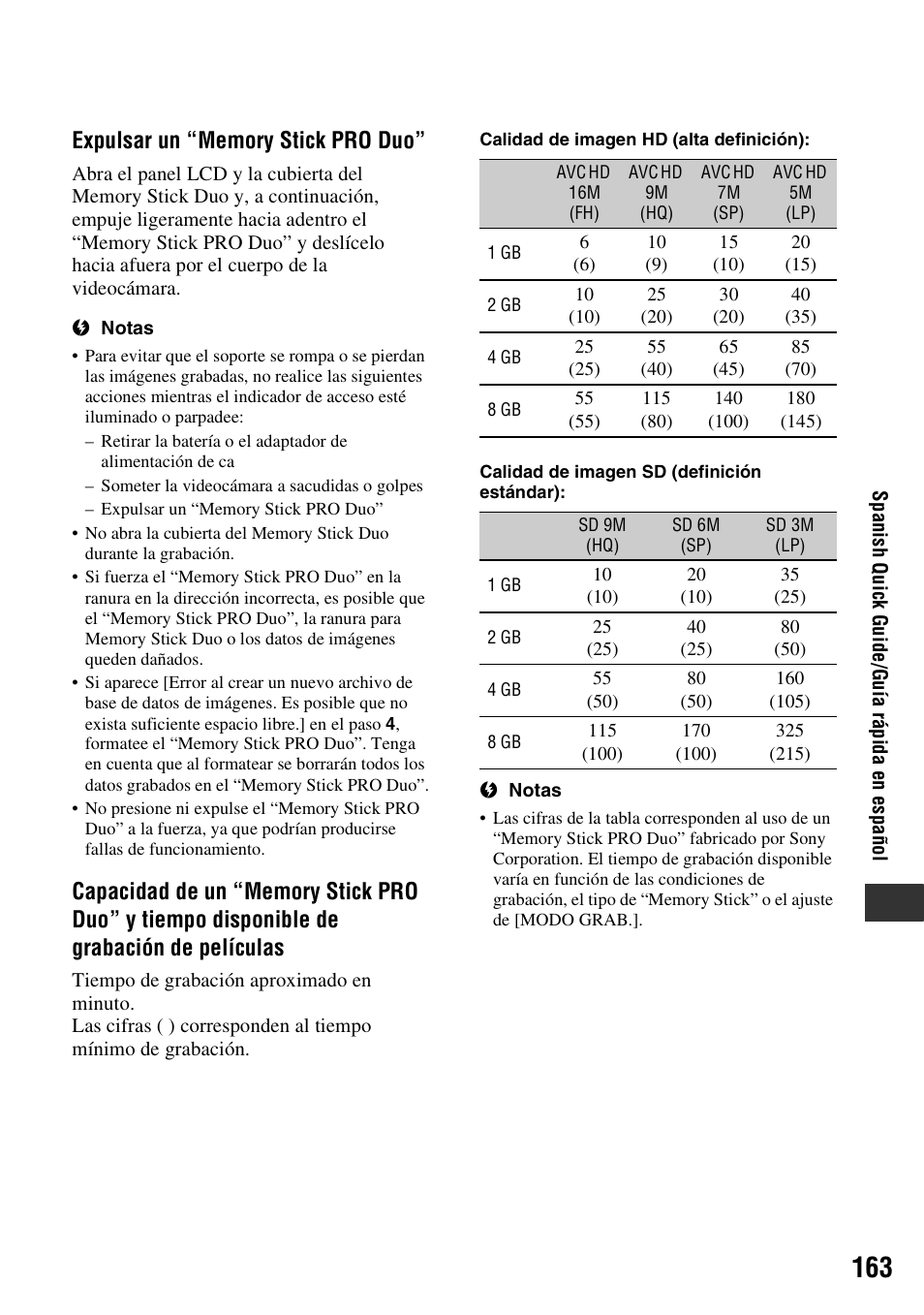 Sony HDR-UX10 User Manual | Page 163 / 172