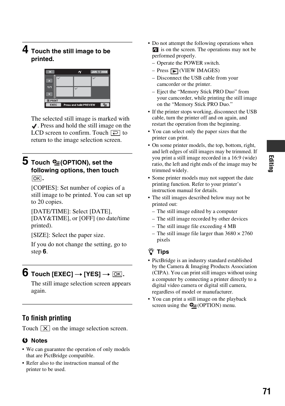 Sony HDR-UX10 User Manual | Page 71 / 172
