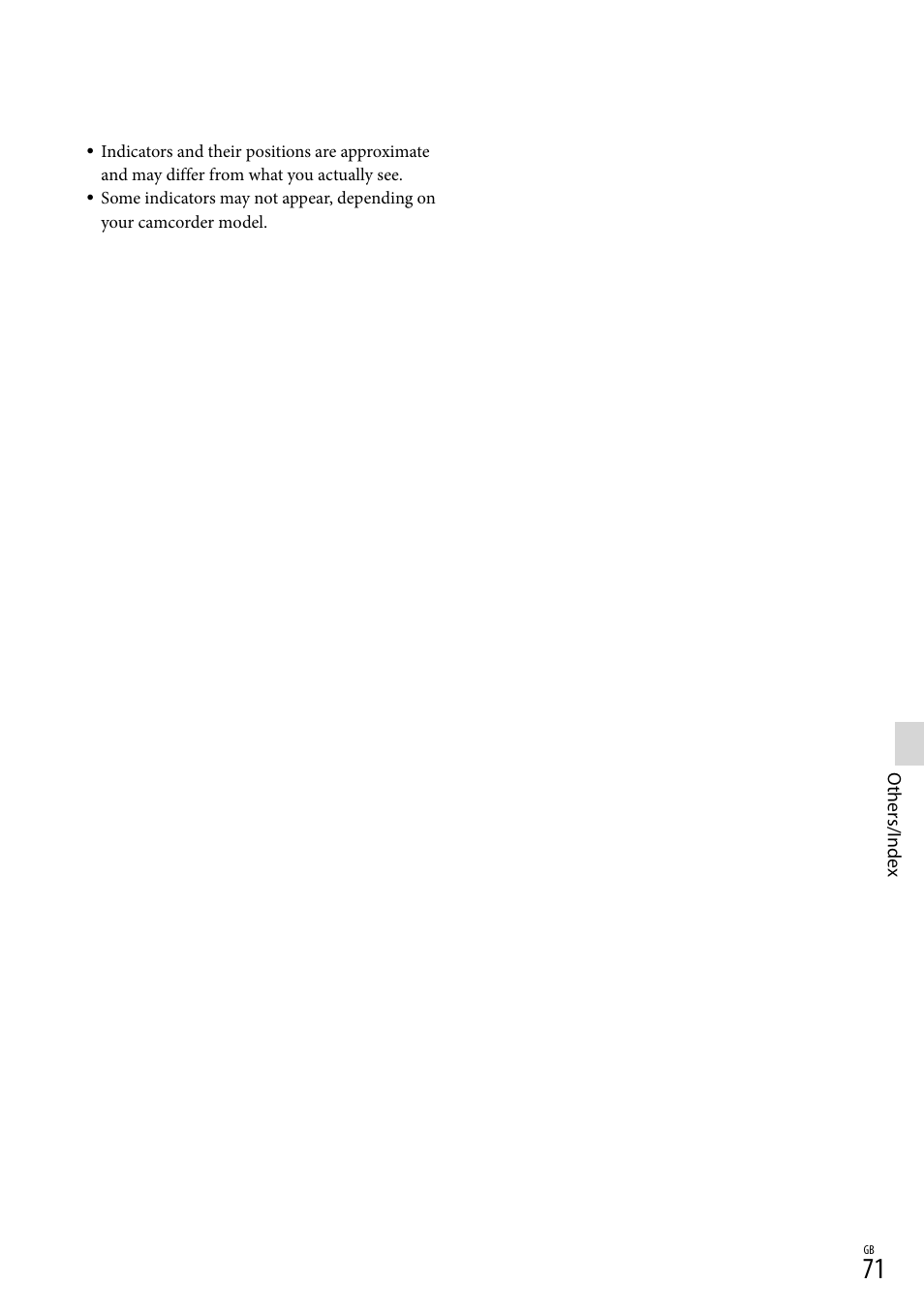 Sony HDR-CX430V User Manual | Page 71 / 76