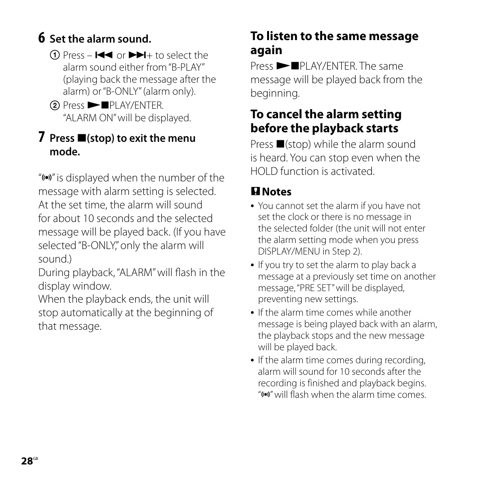 Sony ICD-P620 User Manual | Page 28 / 56