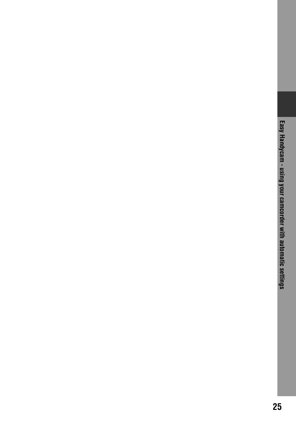 Sony DCR-SR100 User Manual | Page 25 / 107