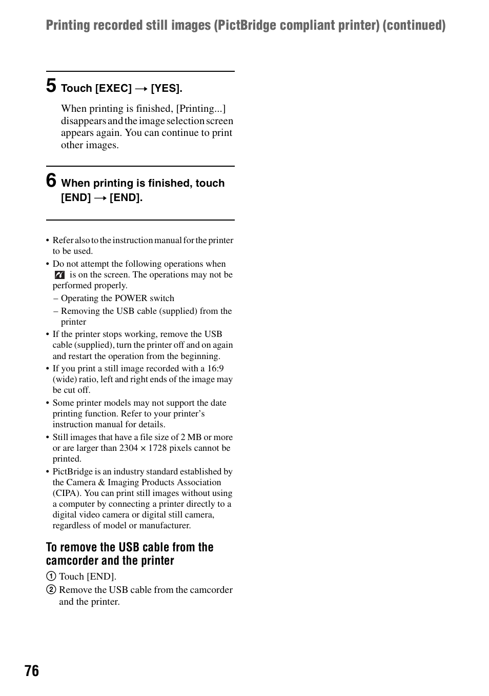 Sony DCR-SR100 User Manual | Page 76 / 107