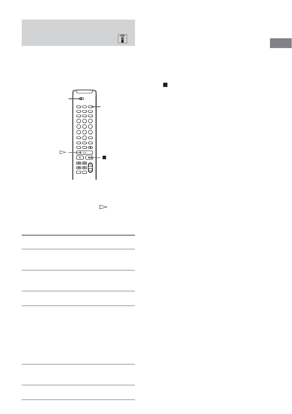 Playing tracks/discs repeatedly (repeat play) z, Repeating all tracks on the disc, Repeating only the current track | Sony RCD-W500C User Manual | Page 17 / 40