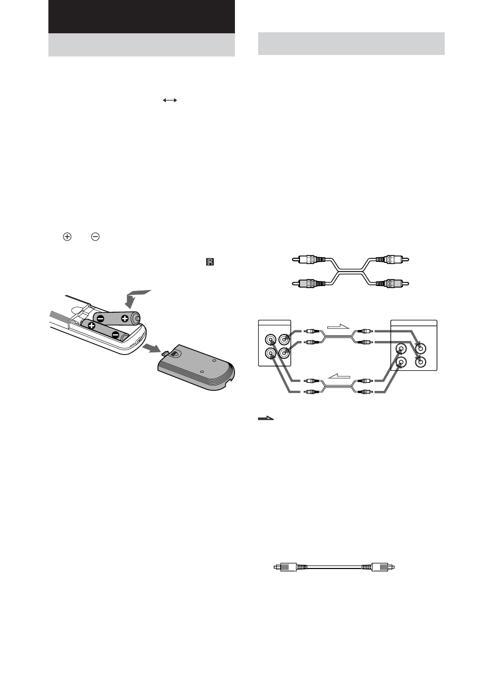 Hooking up the system, Unpacking, Connecting the unit to an amplifier | Connecting the unit to a digital component, Inserting batteries into the remote, Getting started | Sony RCD-W500C User Manual | Page 6 / 40