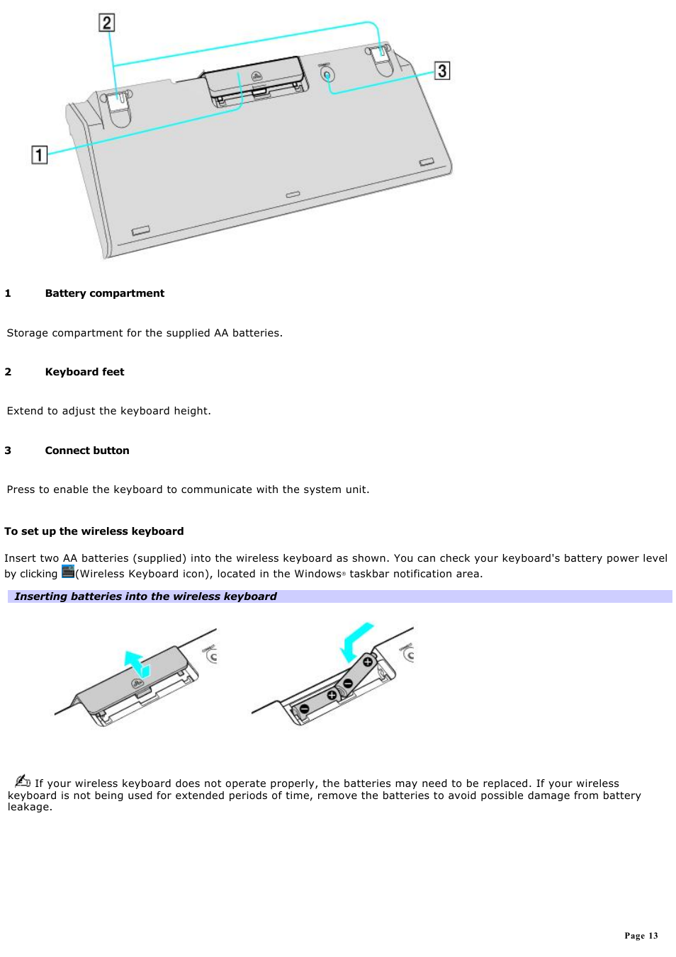 Sony PCV-V100G User Manual | Page 13 / 136