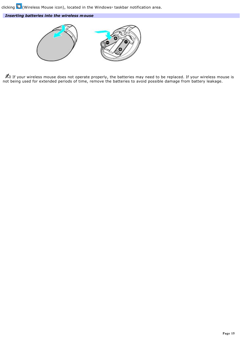Sony PCV-V100G User Manual | Page 15 / 136