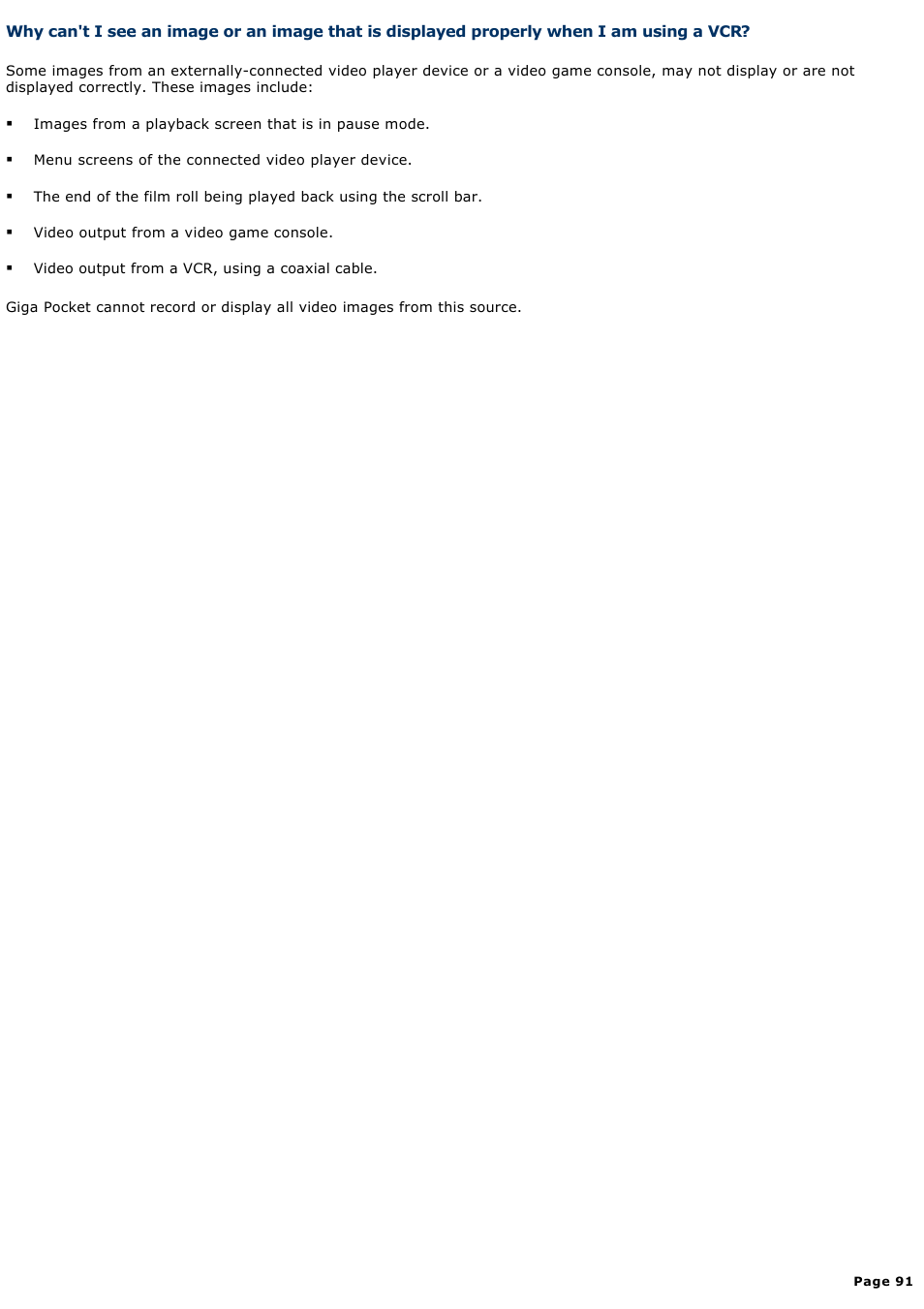 Sony PCV-V100G User Manual | Page 91 / 136