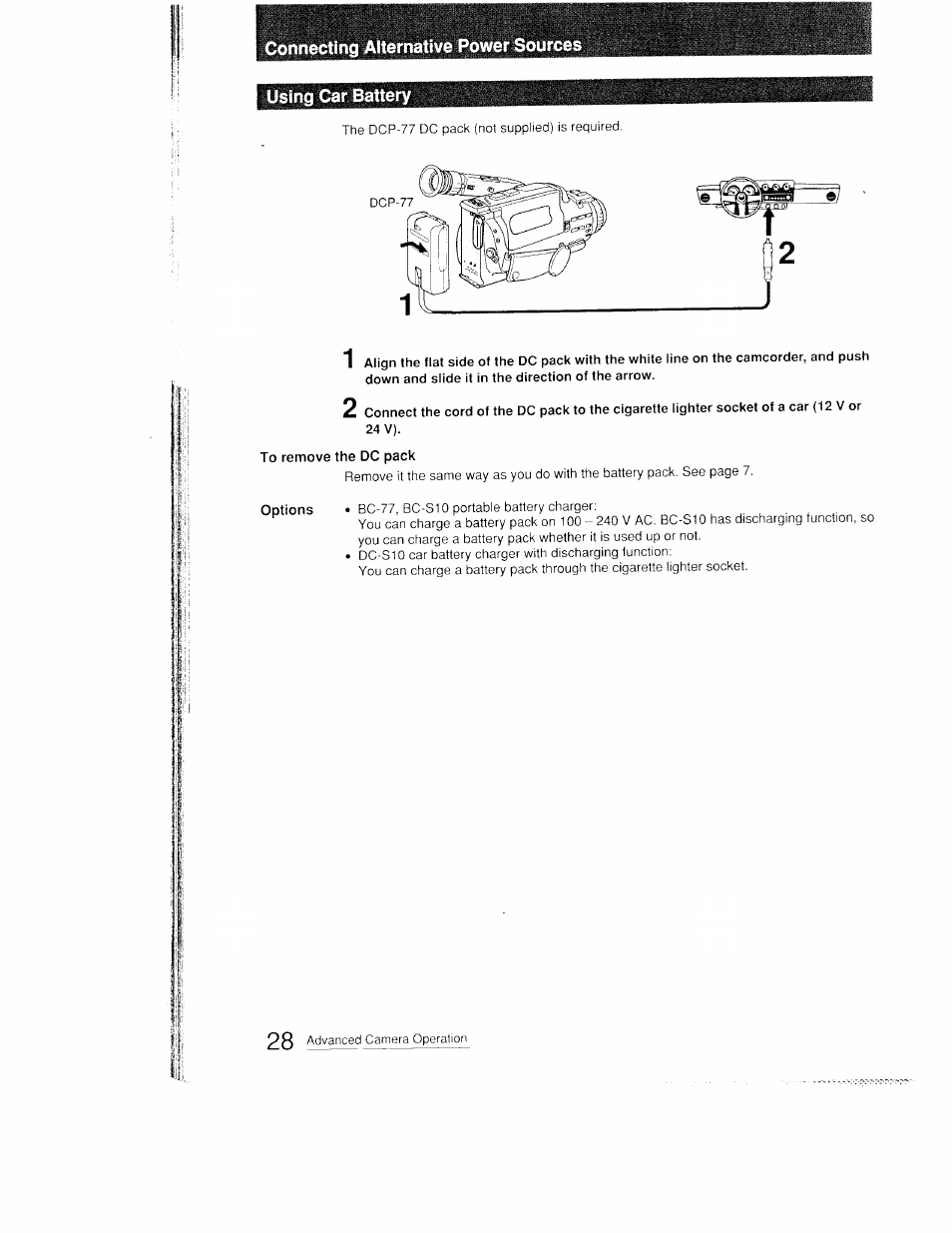 Sony CCD-FX410 User Manual | Page 28 / 75