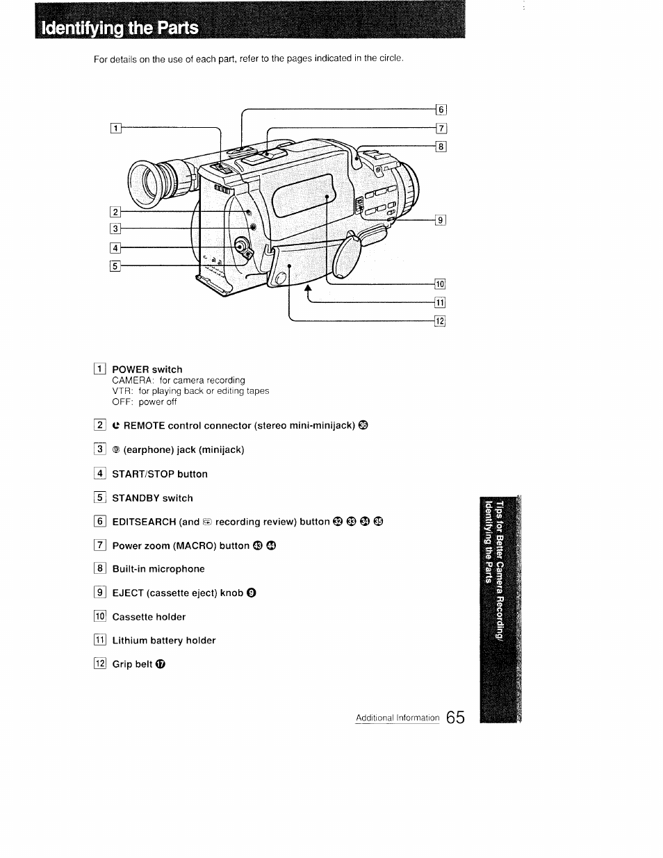 Sony CCD-FX410 User Manual | Page 65 / 75