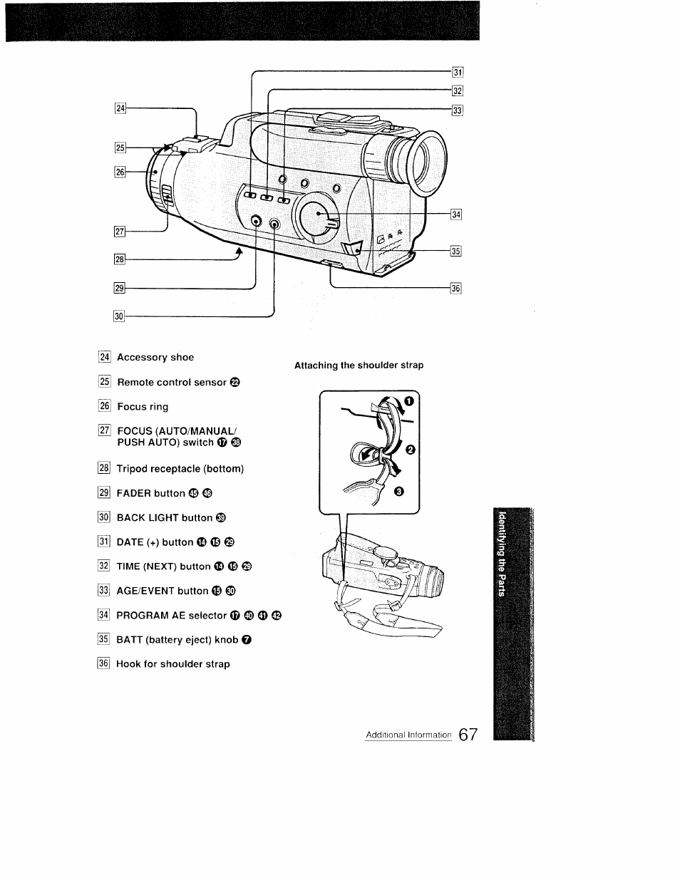 Sony CCD-FX410 User Manual | Page 67 / 75