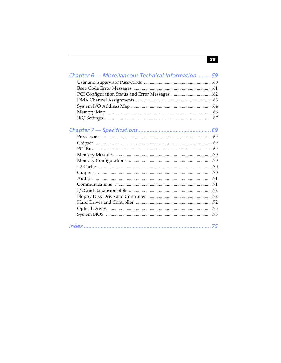 Sony PCV-RS100 User Manual | Page 15 / 94