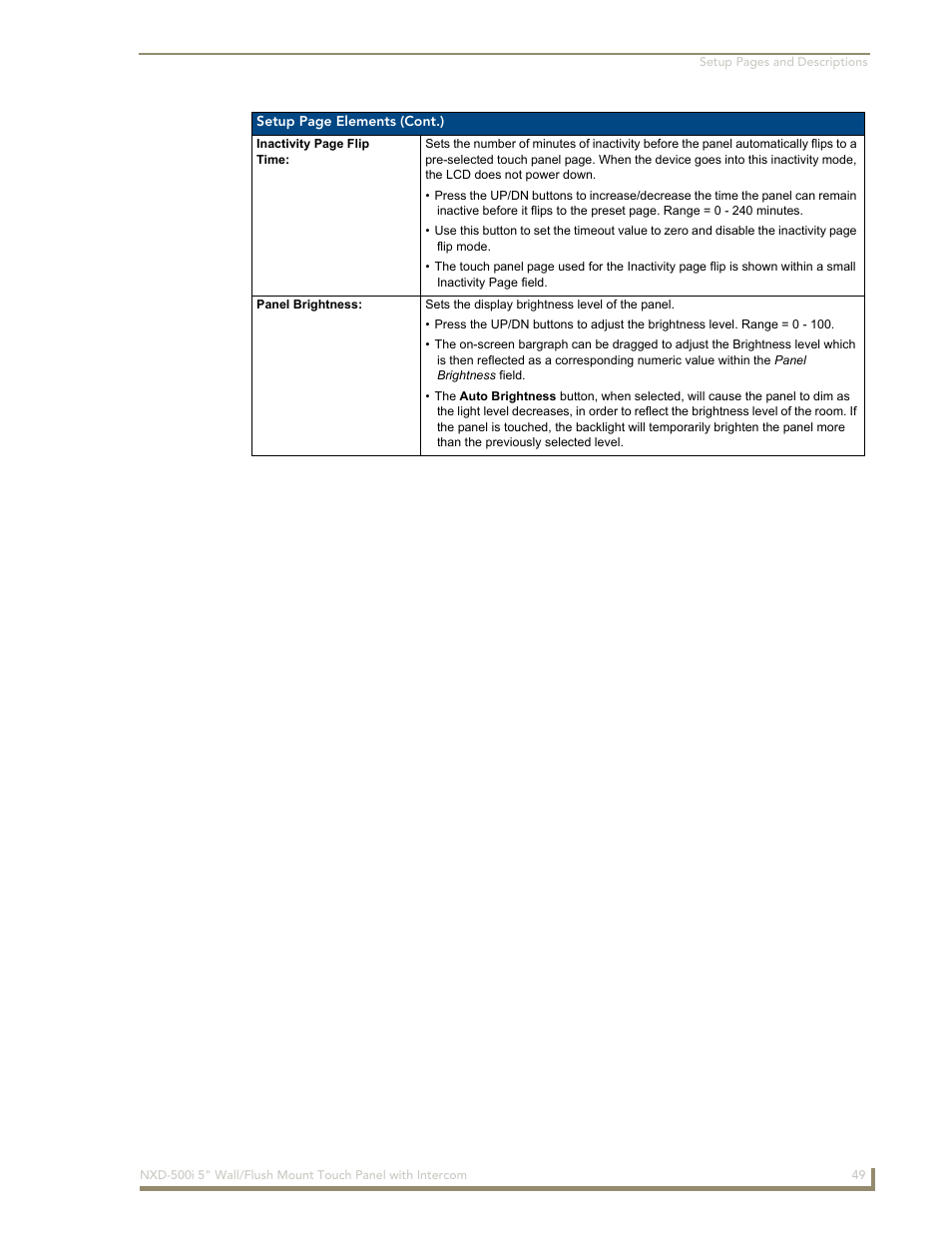 AMX Modero NXD-500i User Manual | Page 55 / 148