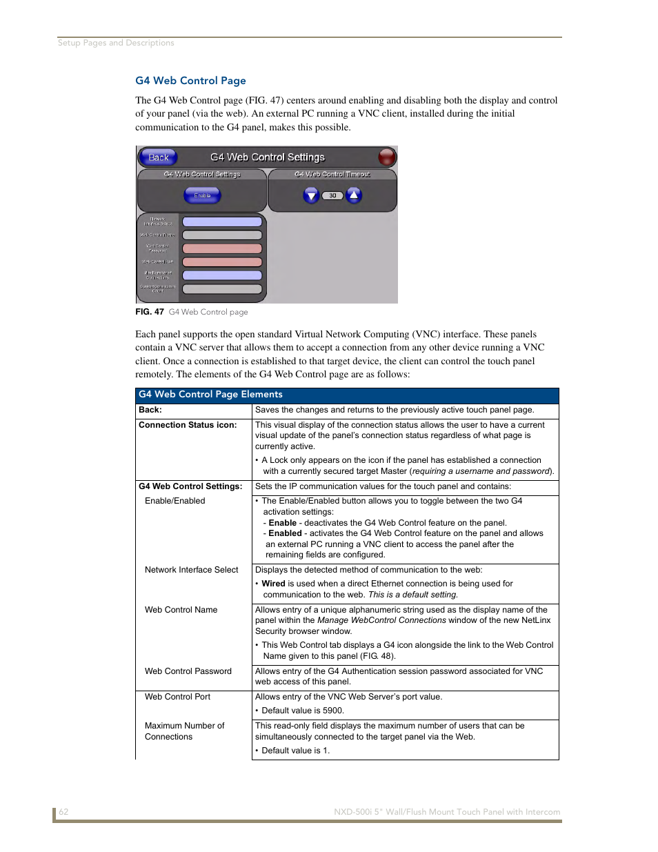 AMX Modero NXD-500i User Manual | Page 68 / 148