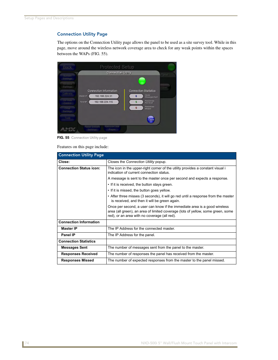 AMX Modero NXD-500i User Manual | Page 80 / 148