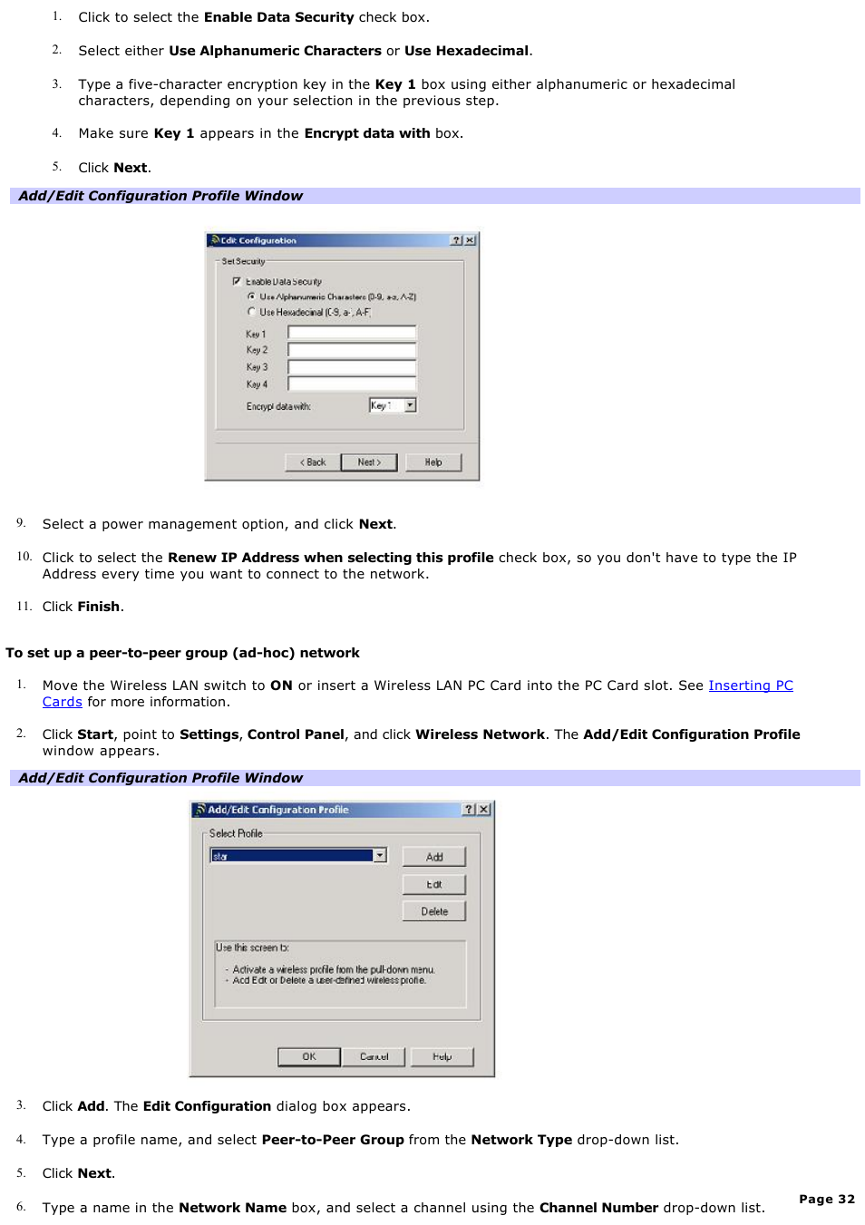 Sony PCG-GRX670K User Manual | Page 32 / 264