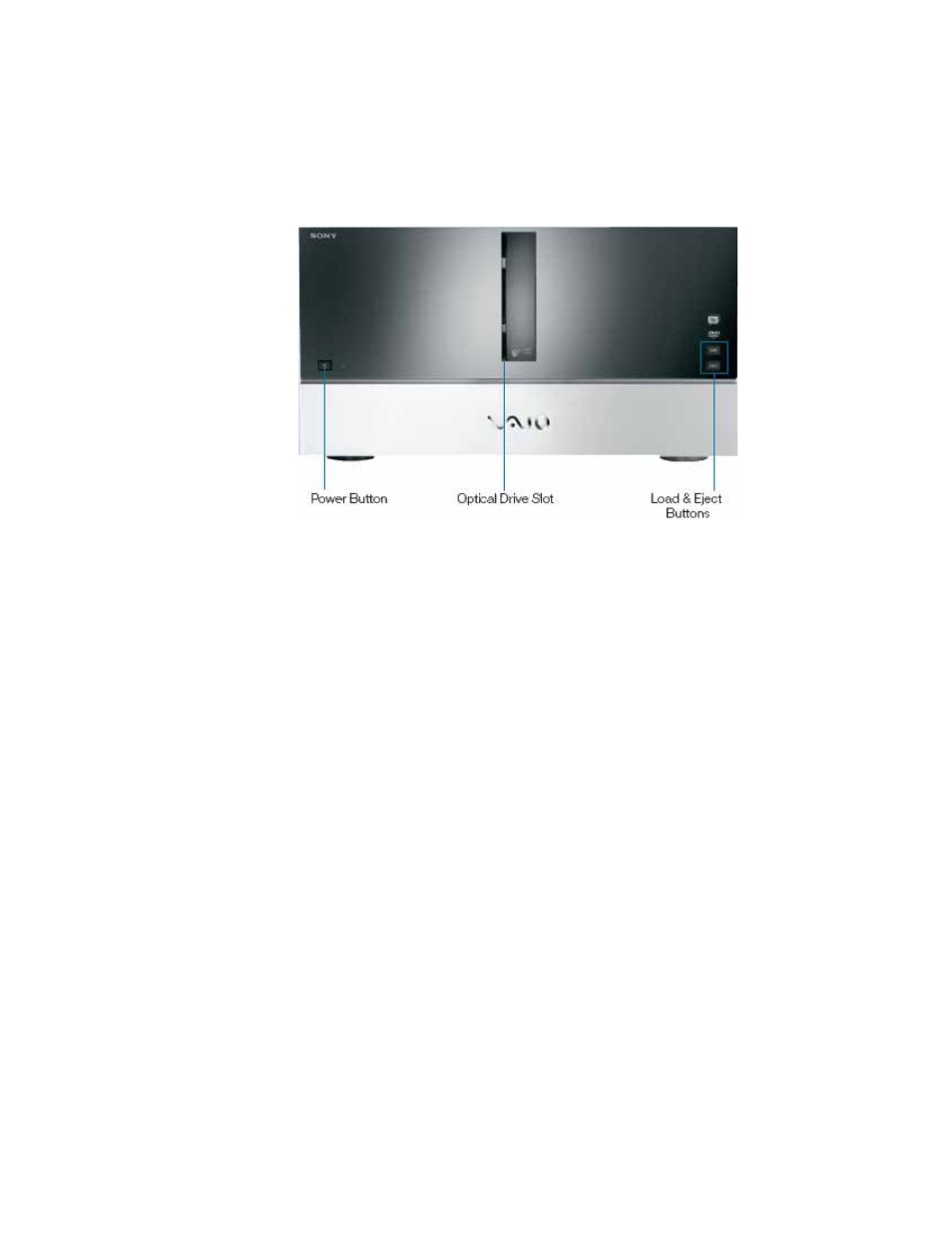 Media changer/recorder front panel | Sony VGX-XL1 User Manual | Page 23 / 175