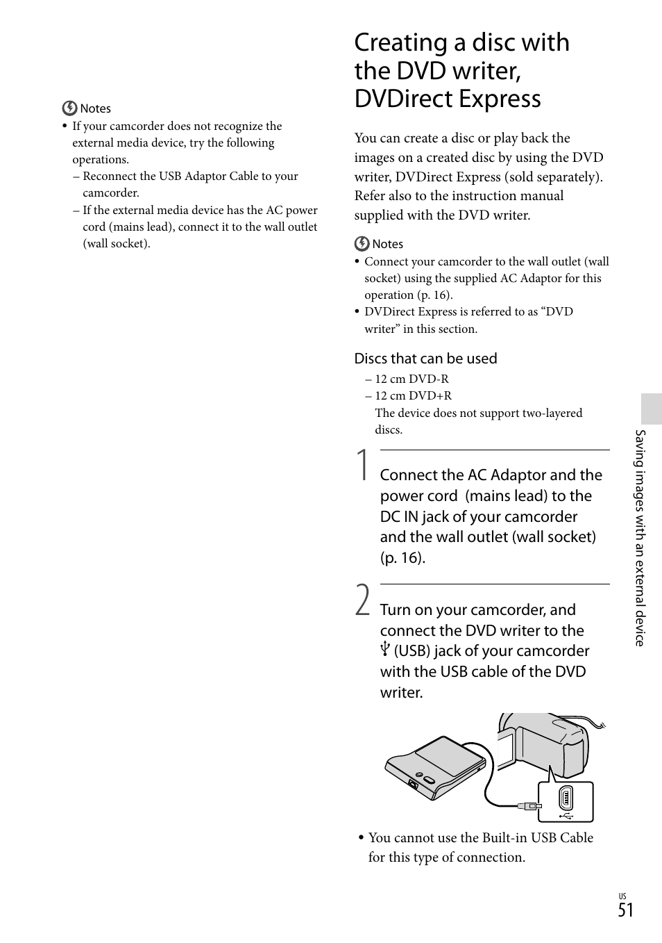 Sony HDR-CX560V User Manual | Page 51 / 155