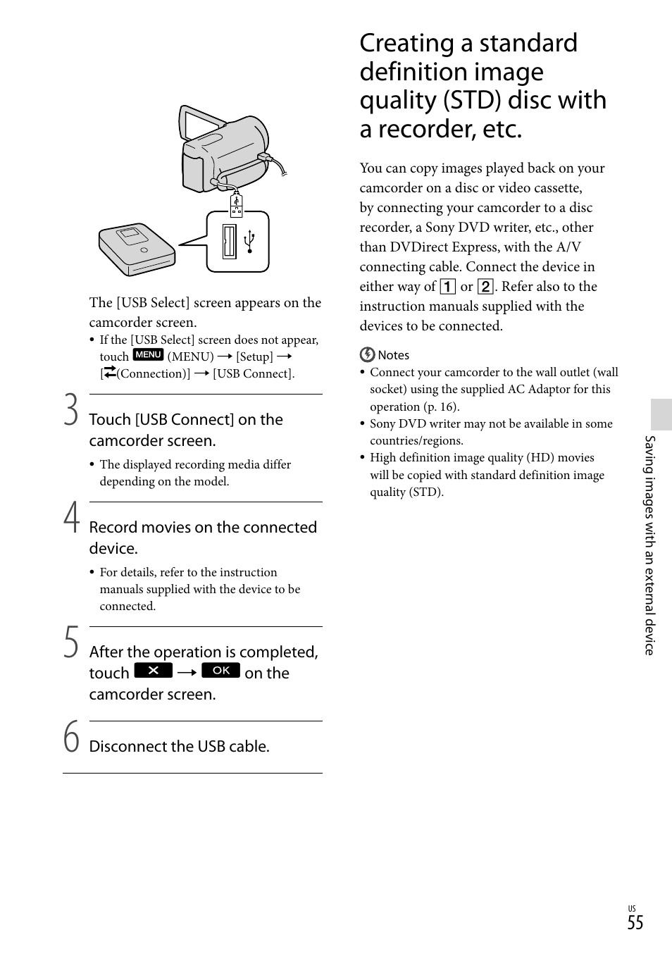 Sony HDR-CX560V User Manual | Page 55 / 155