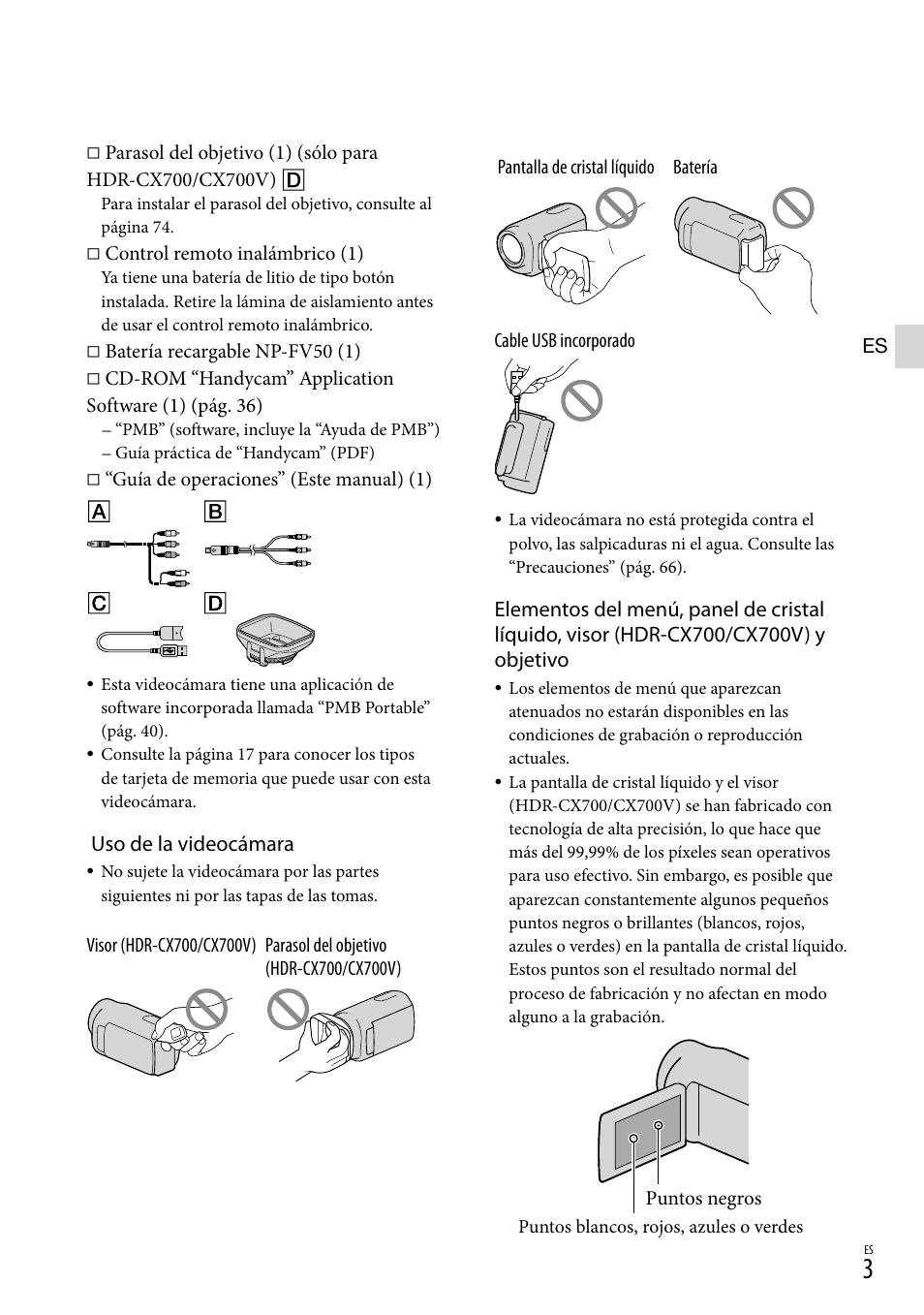 Uso de la videocámara | Sony HDR-CX560V User Manual | Page 81 / 155