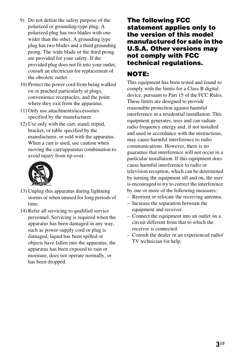 Sony STR-DH540 User Manual | Page 3 / 80