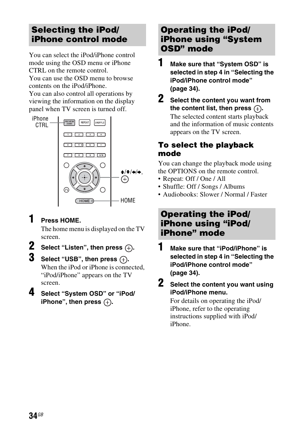 Sony STR-DH540 User Manual | Page 34 / 80