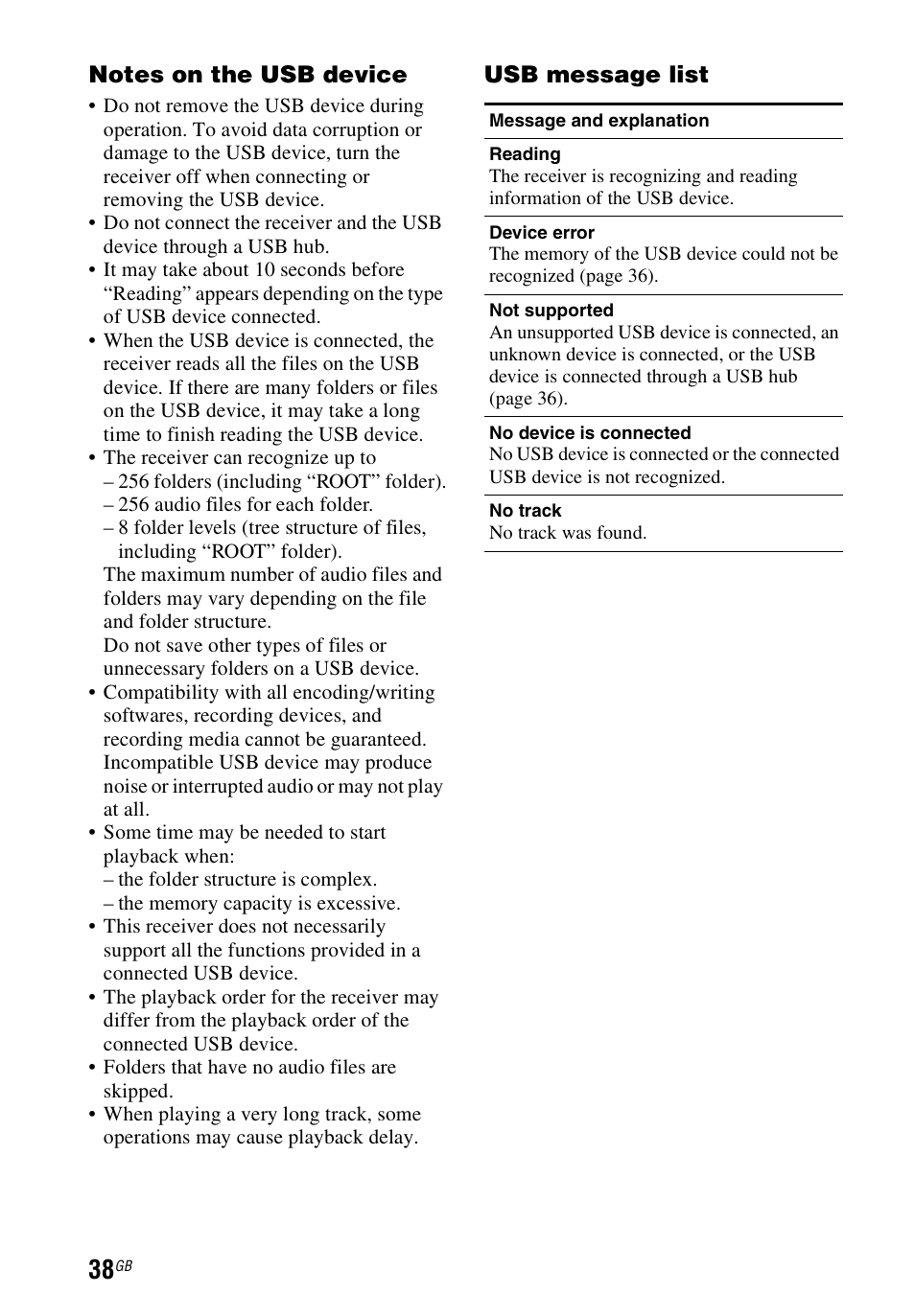 Sony STR-DH540 User Manual | Page 38 / 80