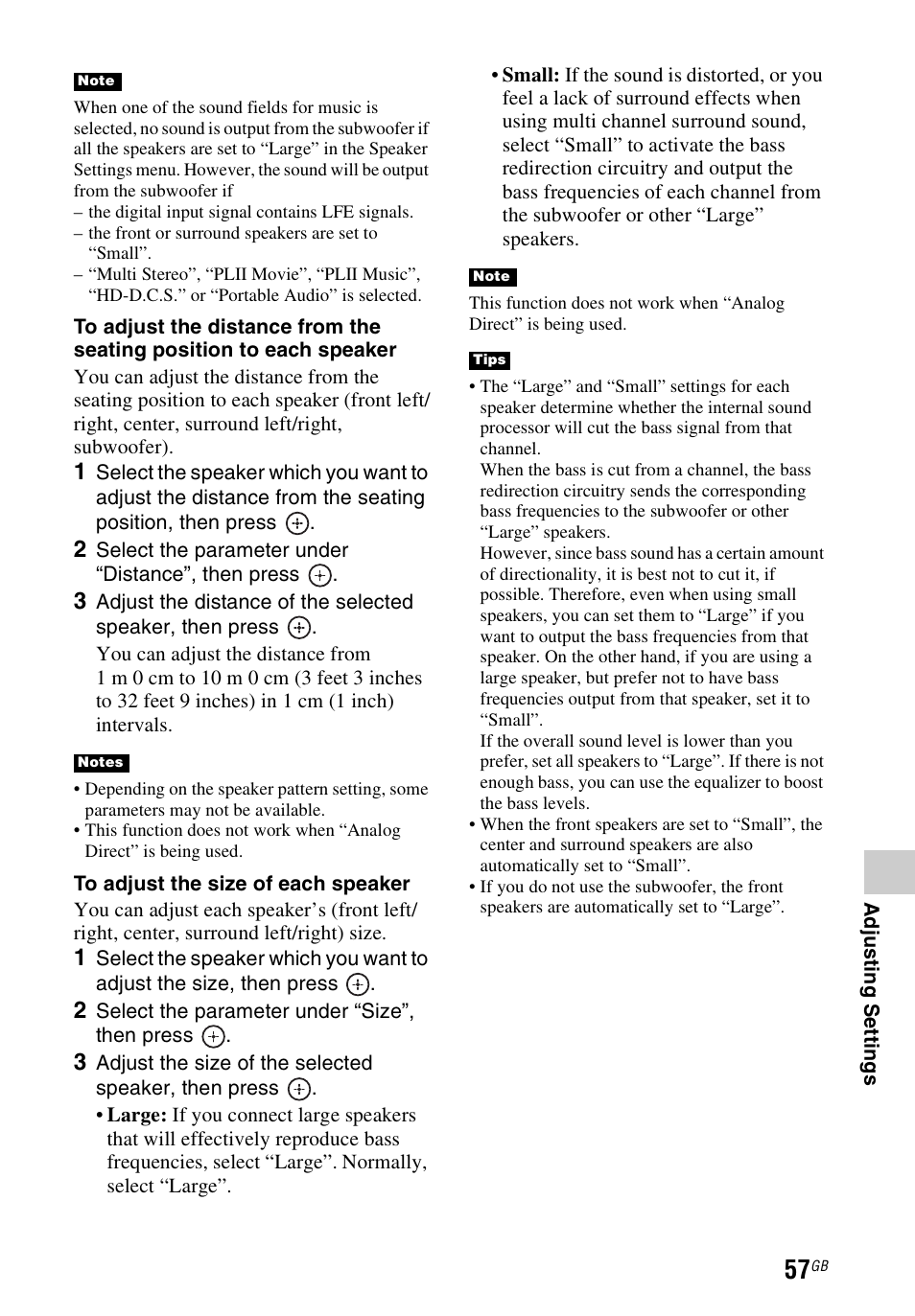 Sony STR-DH540 User Manual | Page 57 / 80