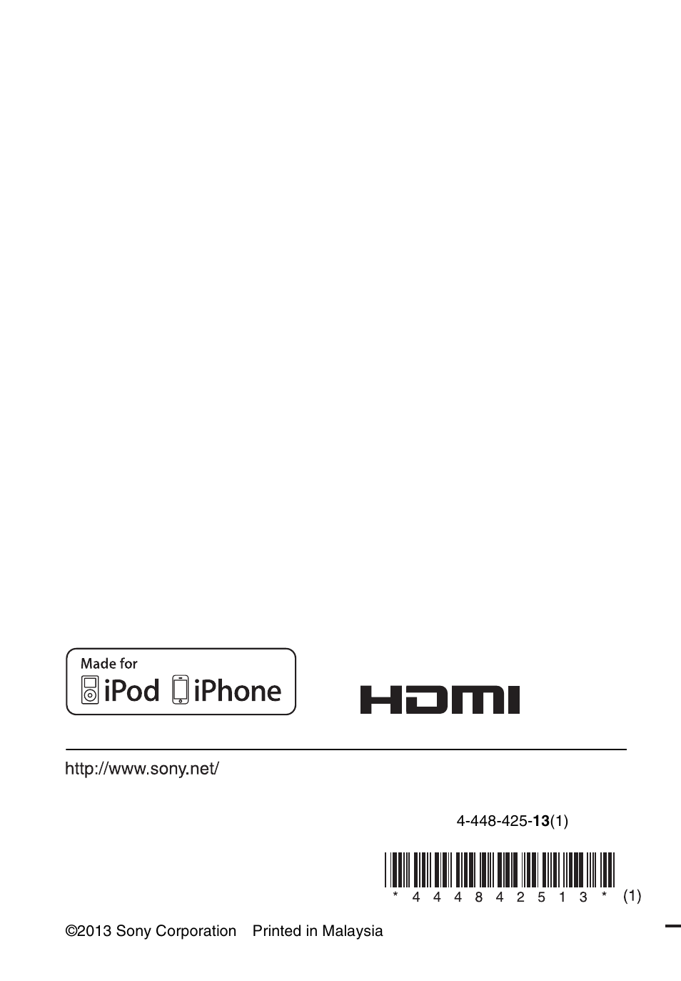 Sony STR-DH540 User Manual | Page 80 / 80