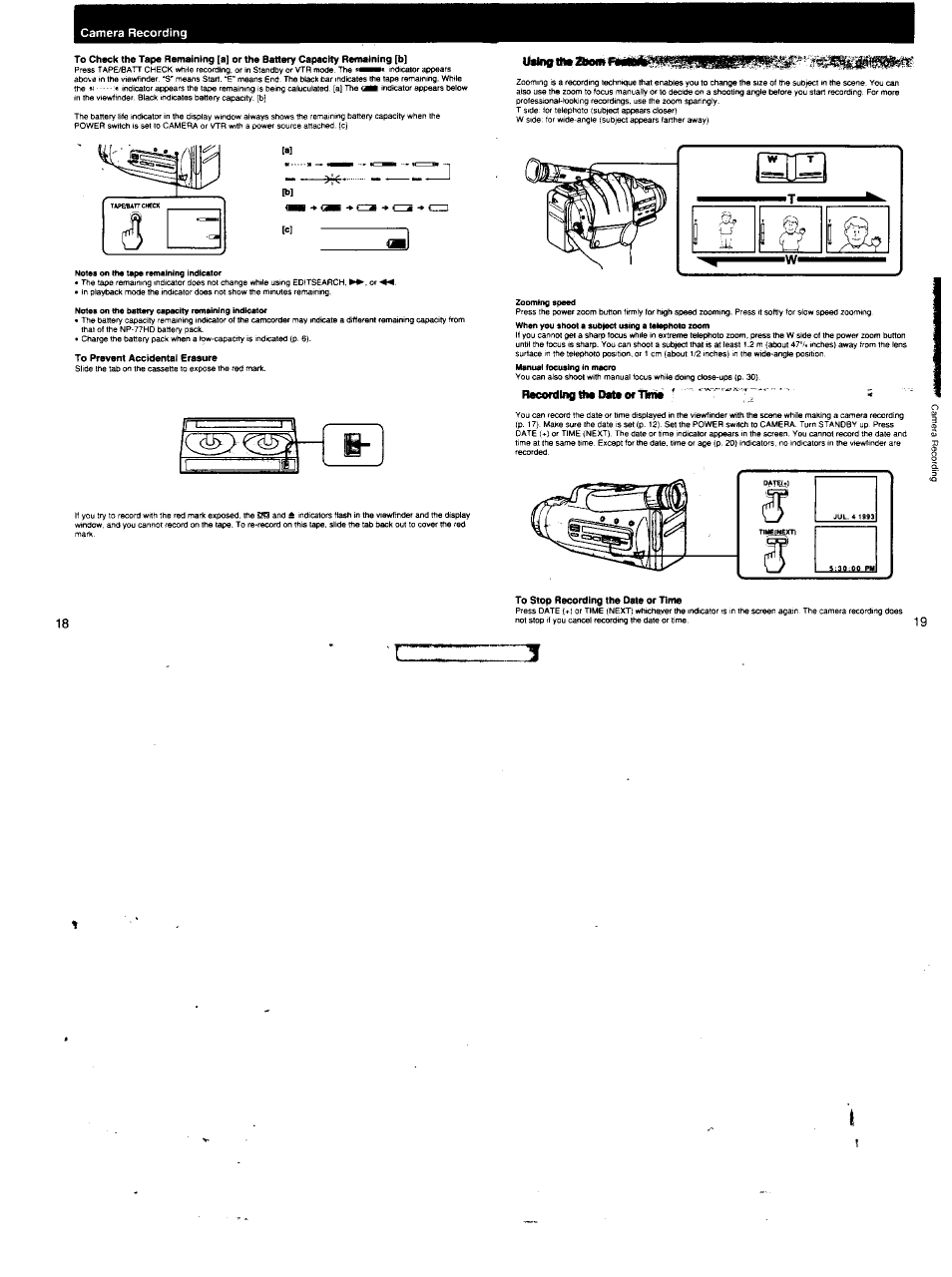 Sony CCD-FX620 User Manual | Page 10 / 28