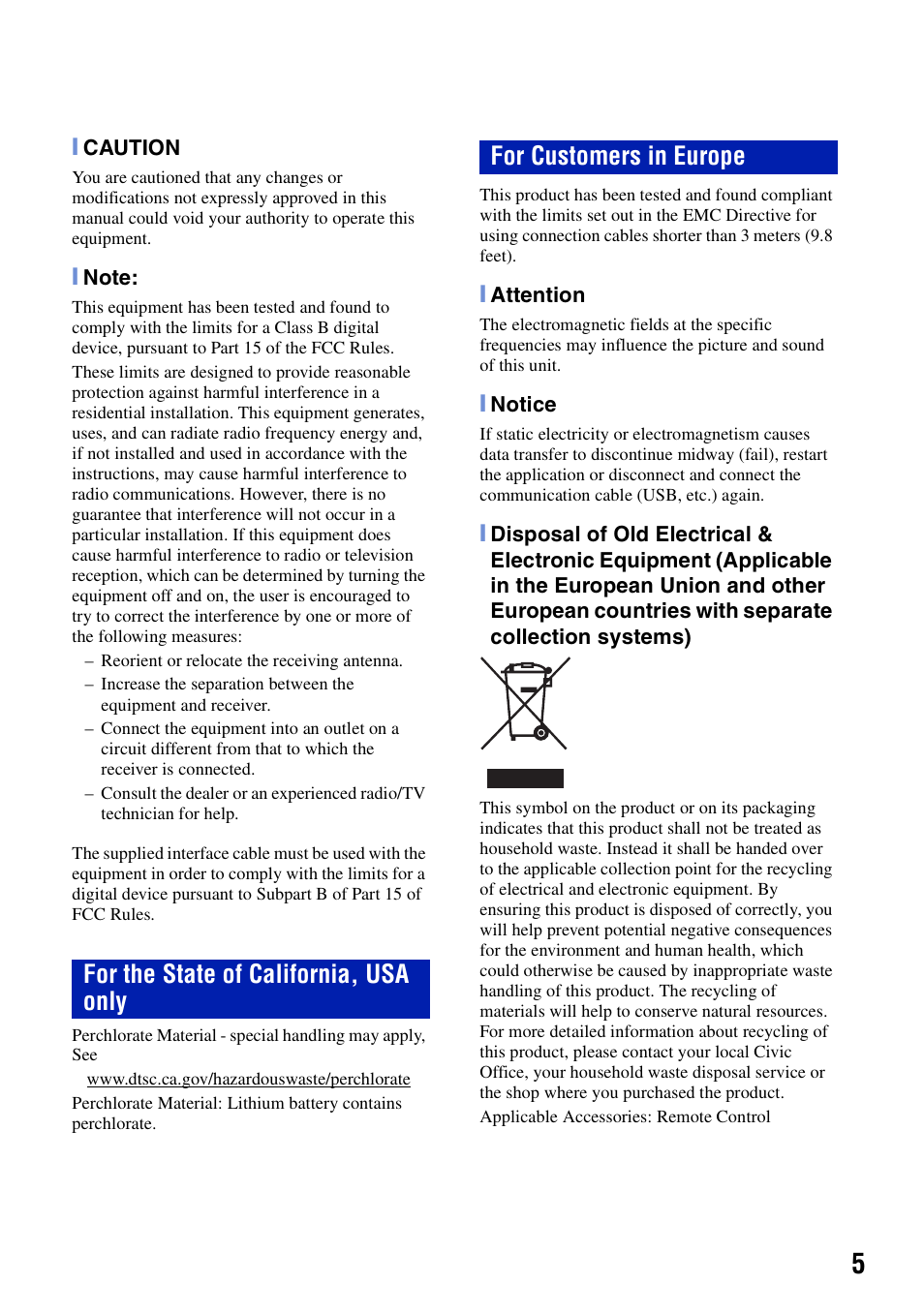 Sony DSC-H7 User Manual | Page 5 / 40