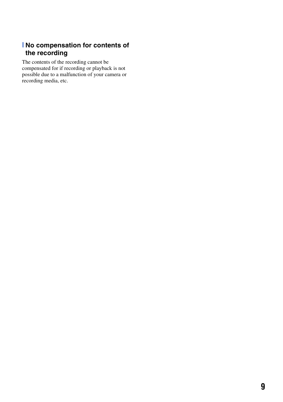 Sony DSC-H7 User Manual | Page 9 / 40