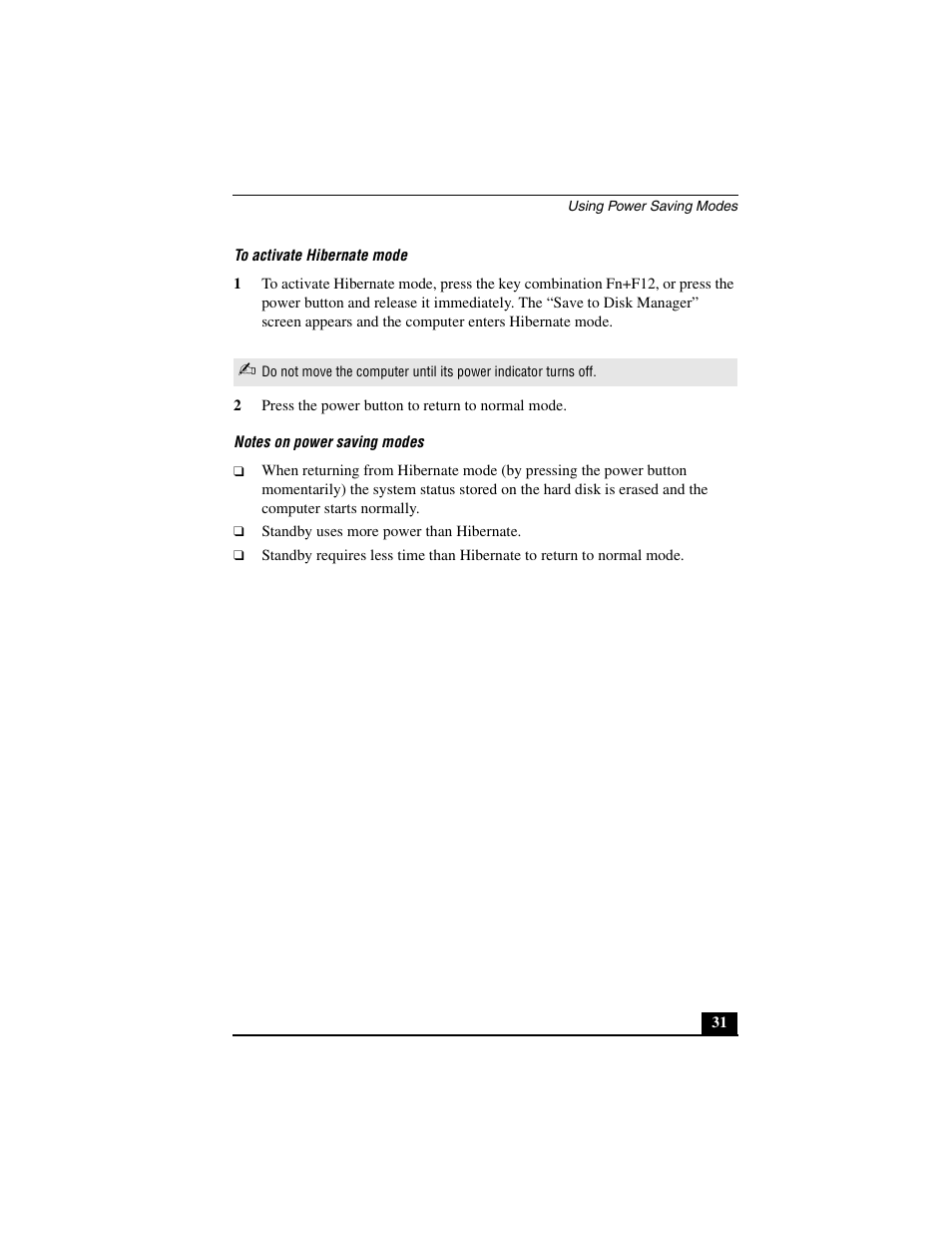 Sony PCG-C1MV User Manual | Page 31 / 84