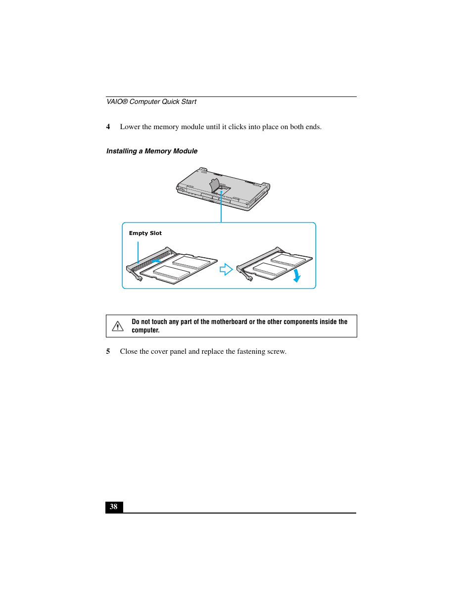 Sony PCG-C1MV User Manual | Page 38 / 84