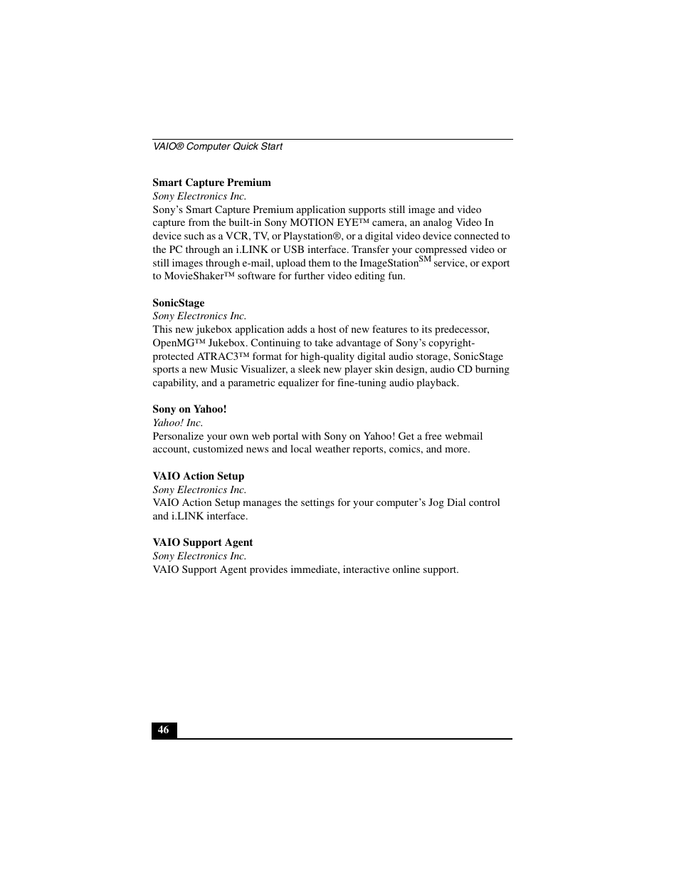 Sony PCG-C1MV User Manual | Page 46 / 84