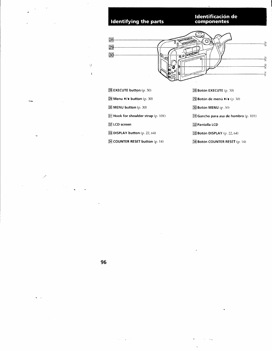 Sony CCD-SC55 User Manual | Page 96 / 105