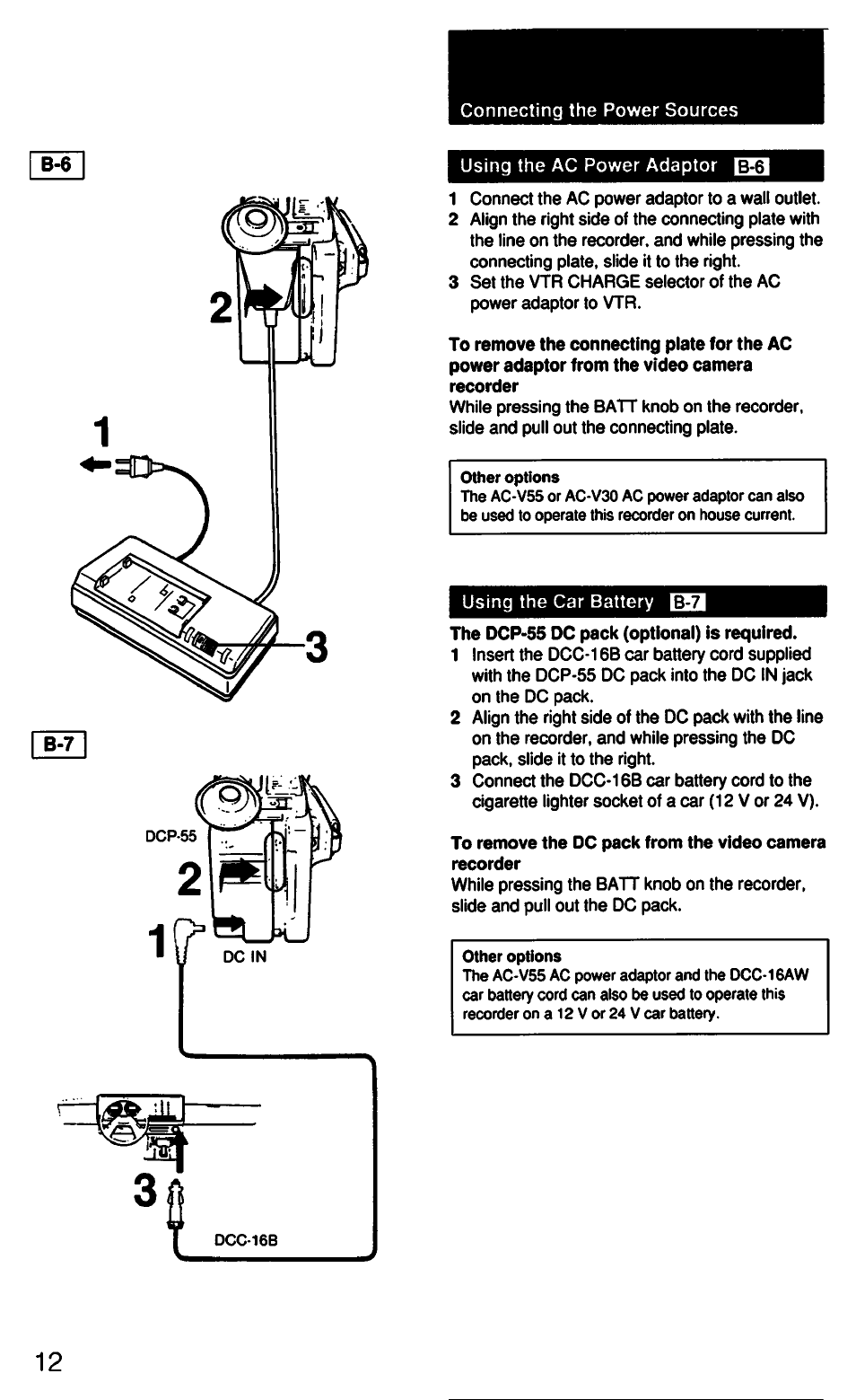 Sony CCD-F33 User Manual | Page 12 / 52