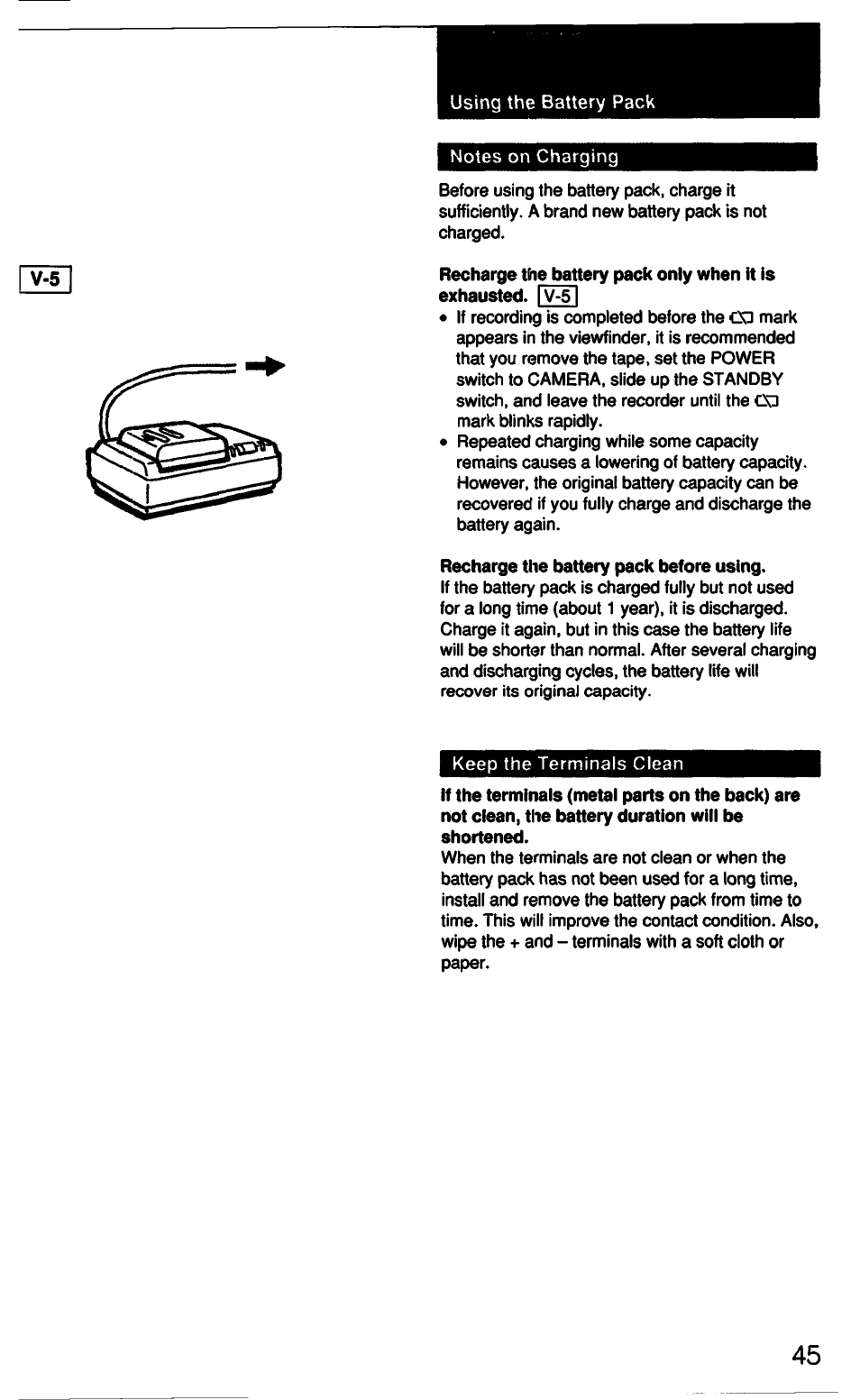 Sony CCD-F33 User Manual | Page 45 / 52