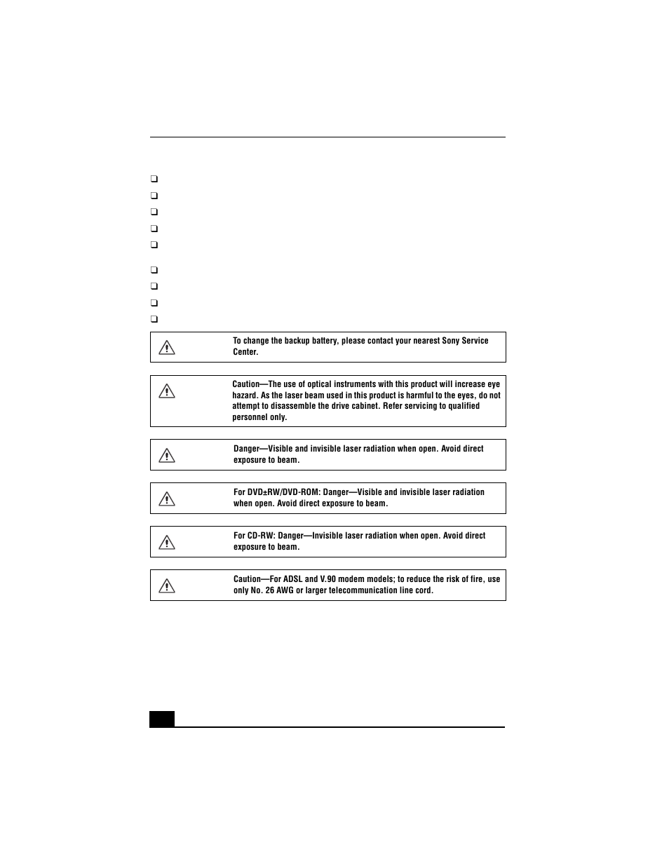 Sony VGC-RA840G User Manual | Page 4 / 12