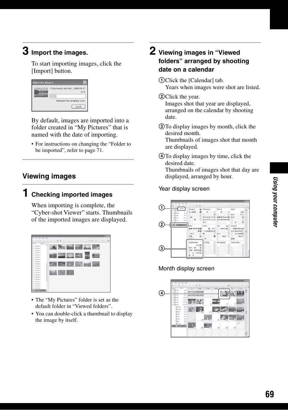 Sony DSC-W100 User Manual | Page 69 / 107