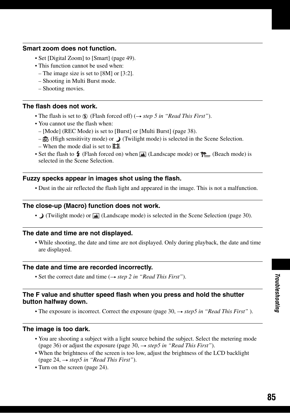 Sony DSC-W100 User Manual | Page 85 / 107
