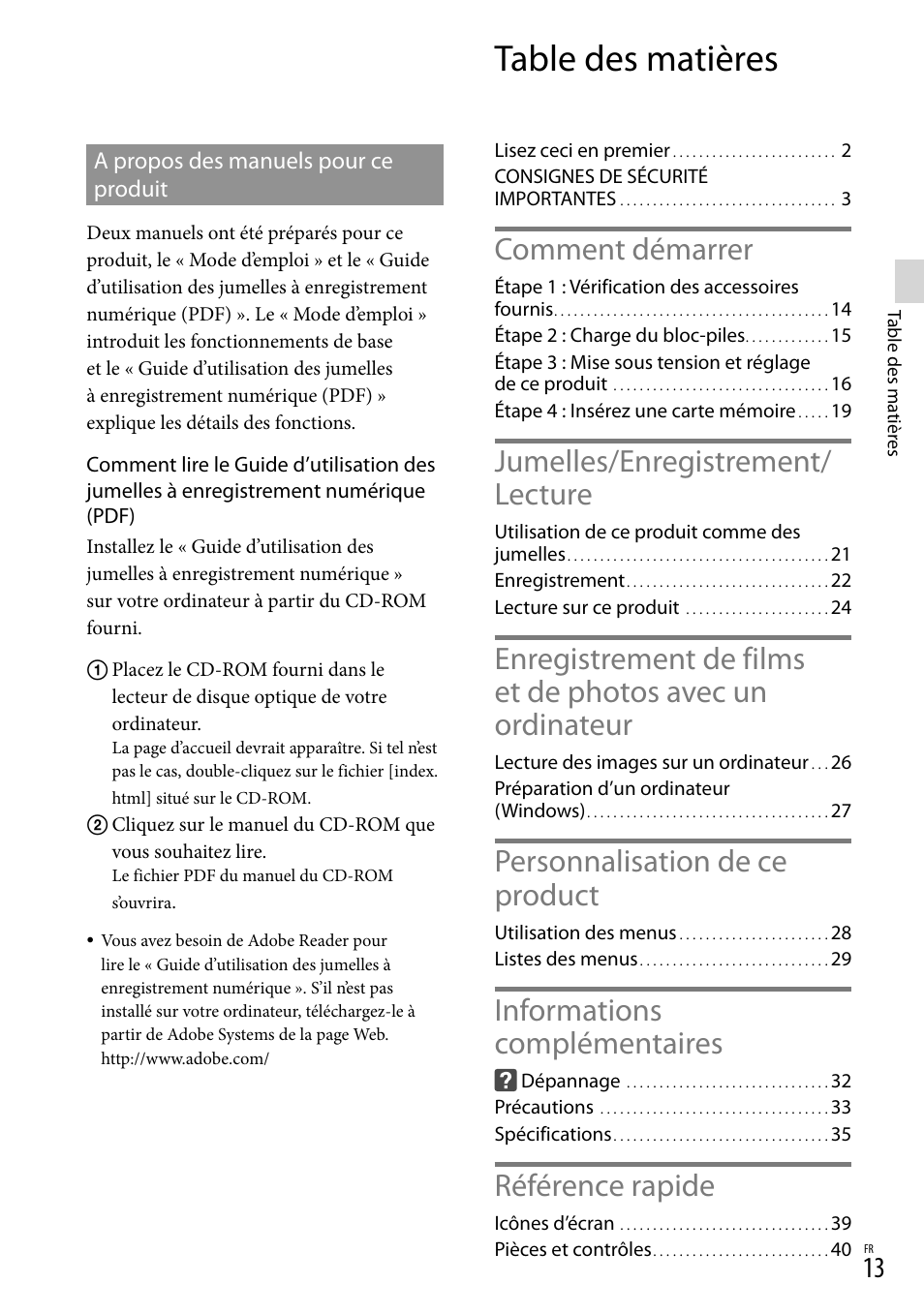 Sony DEV-50 User Manual | Page 49 / 116