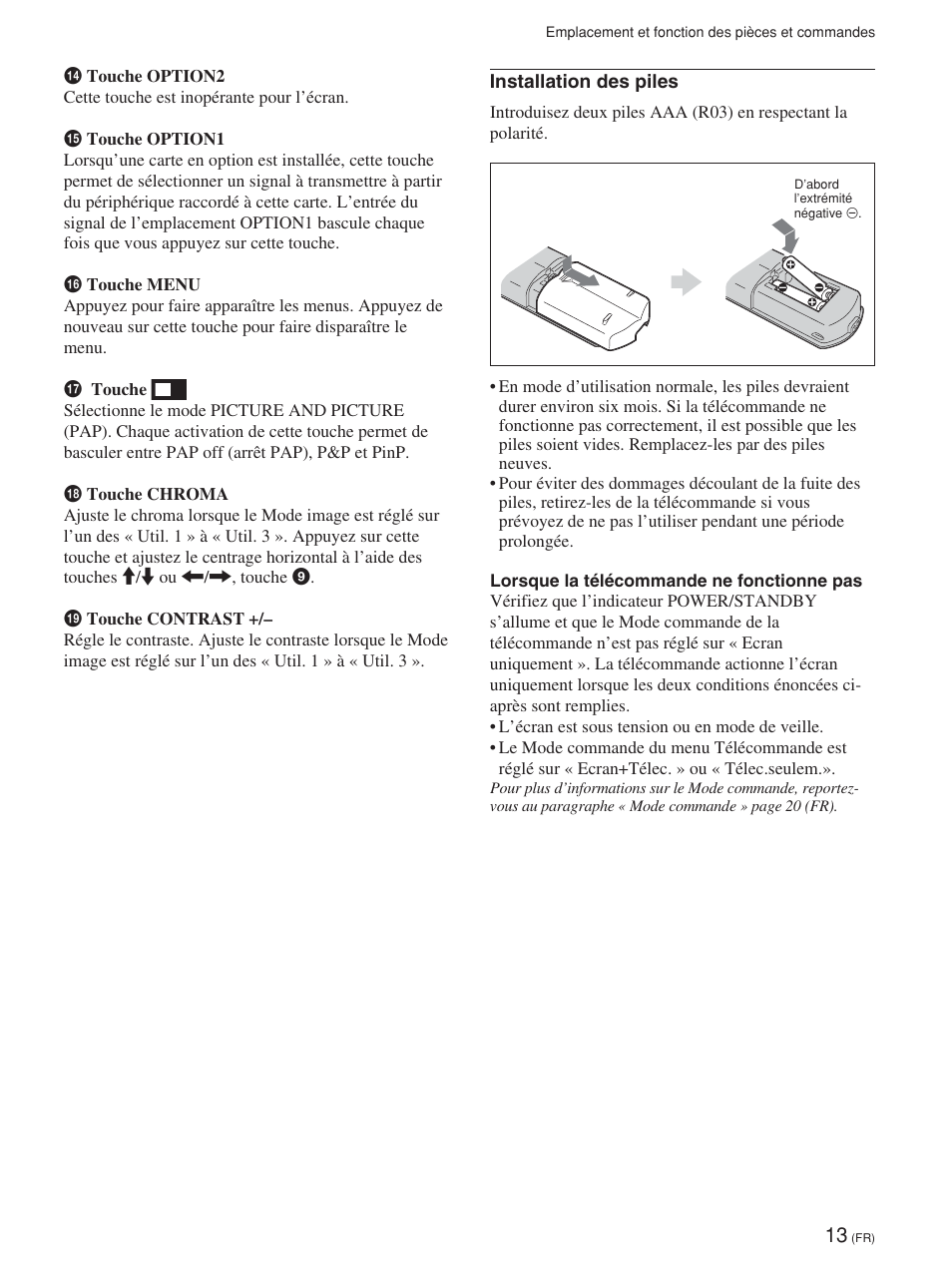 Sony FWD-42PV1 User Manual | Page 107 / 328