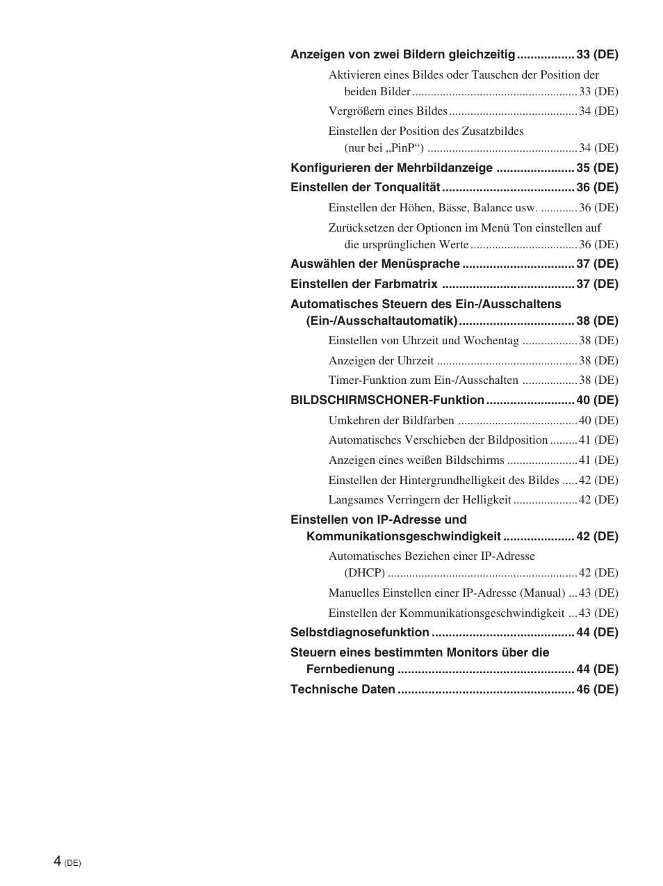 Sony FWD-42PV1 User Manual | Page 146 / 328