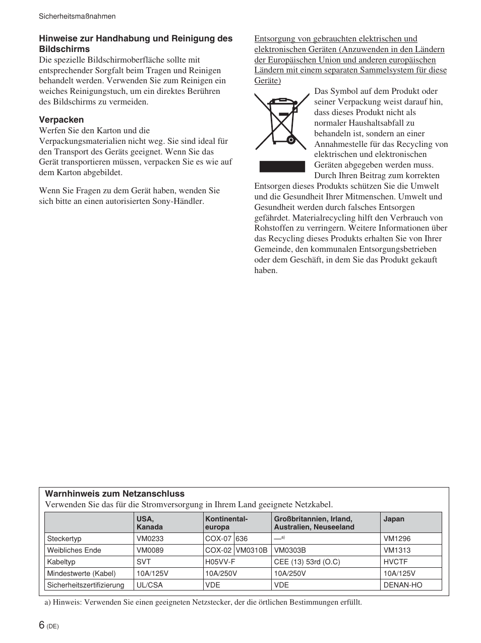 Sony FWD-42PV1 User Manual | Page 148 / 328