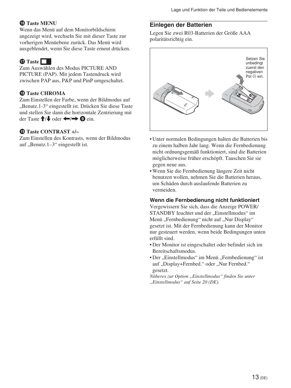 Sony FWD-42PV1 User Manual | Page 155 / 328