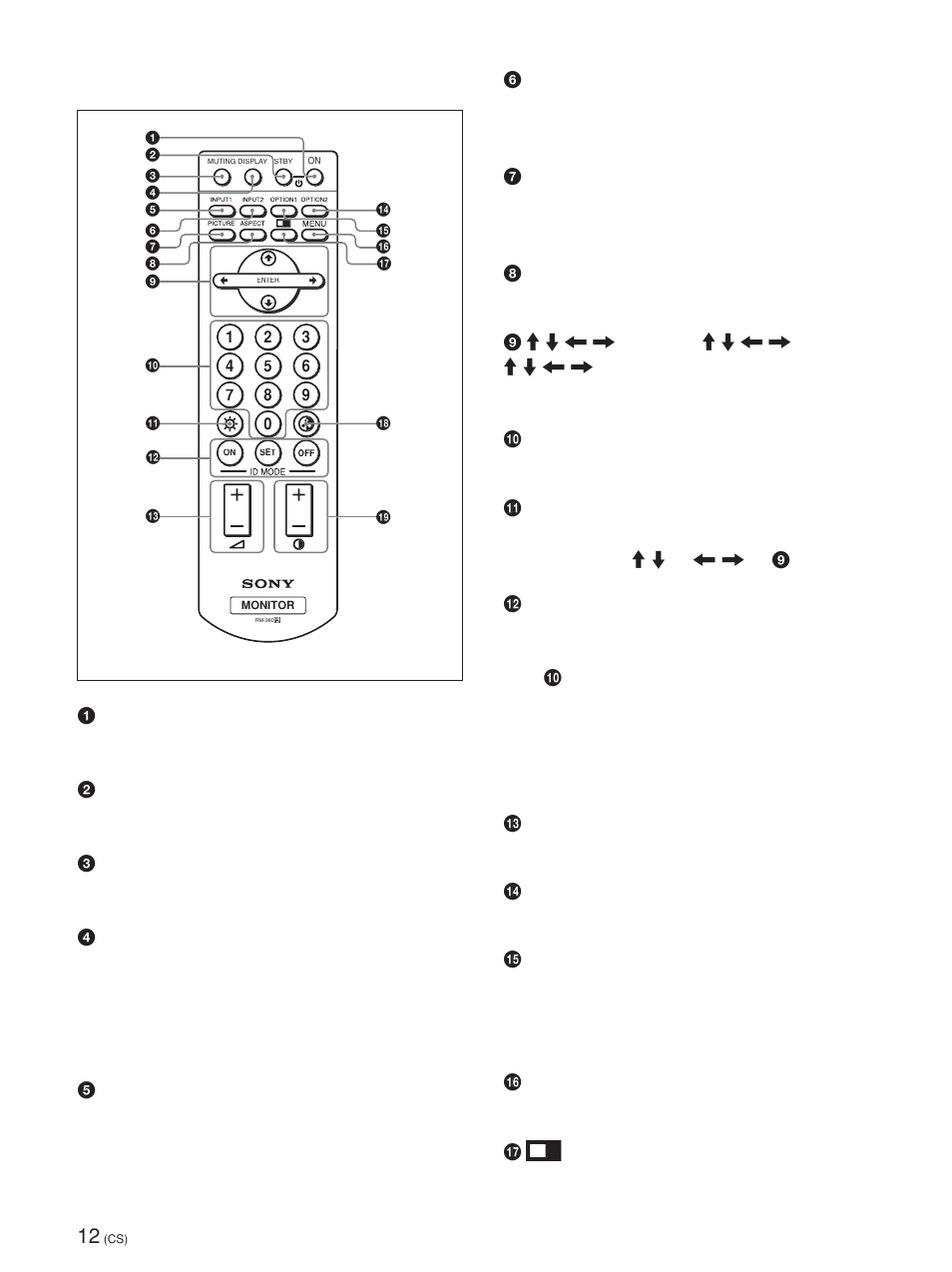 遥控器 rm-980 | Sony FWD-42PV1 User Manual | Page 292 / 328